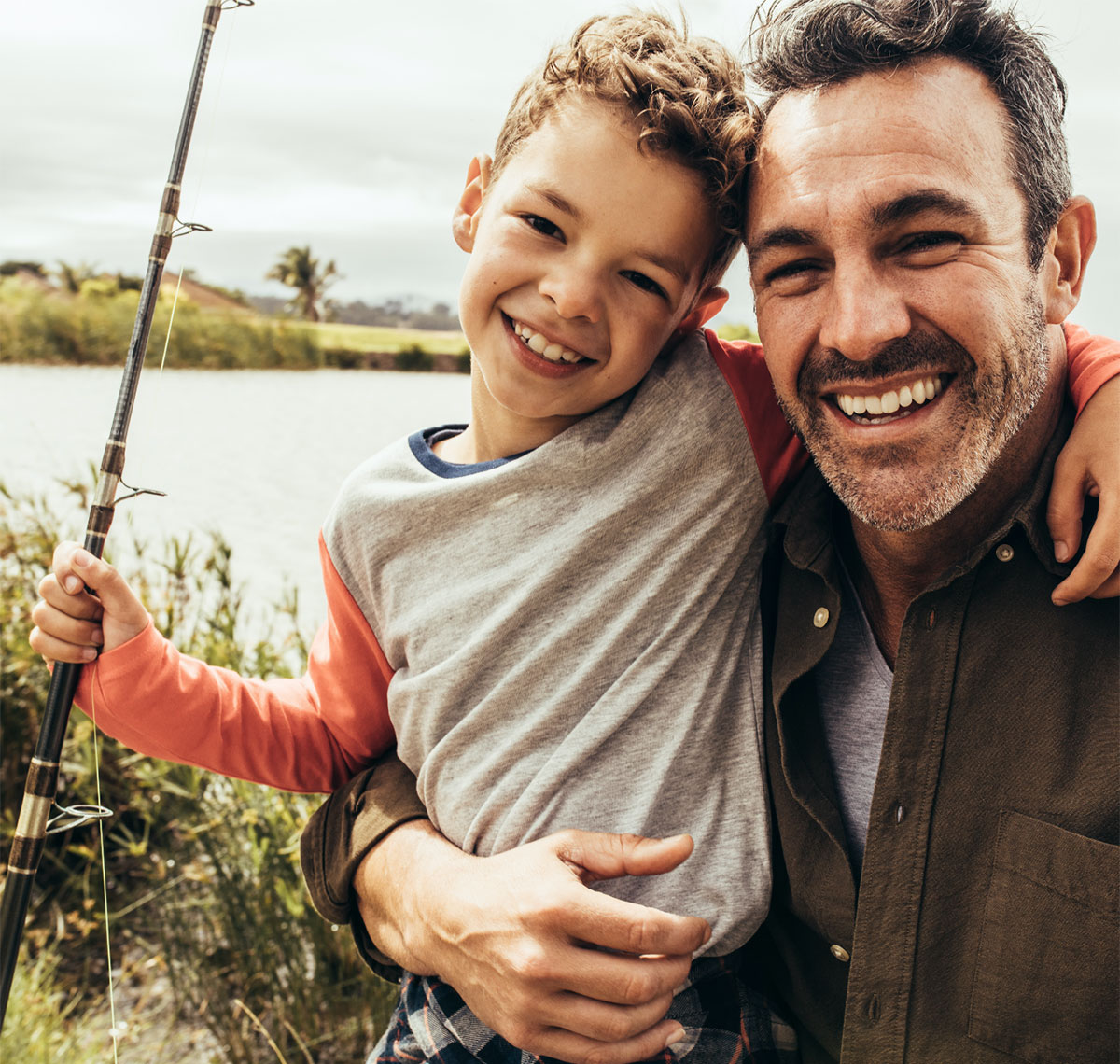 father-son-fishing